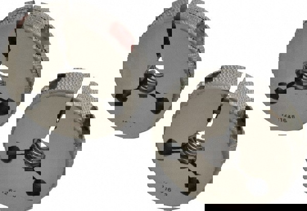 Threaded Ring Gage: M14 x 2.00 Thread, Metric, Class 6G, Go & No Go